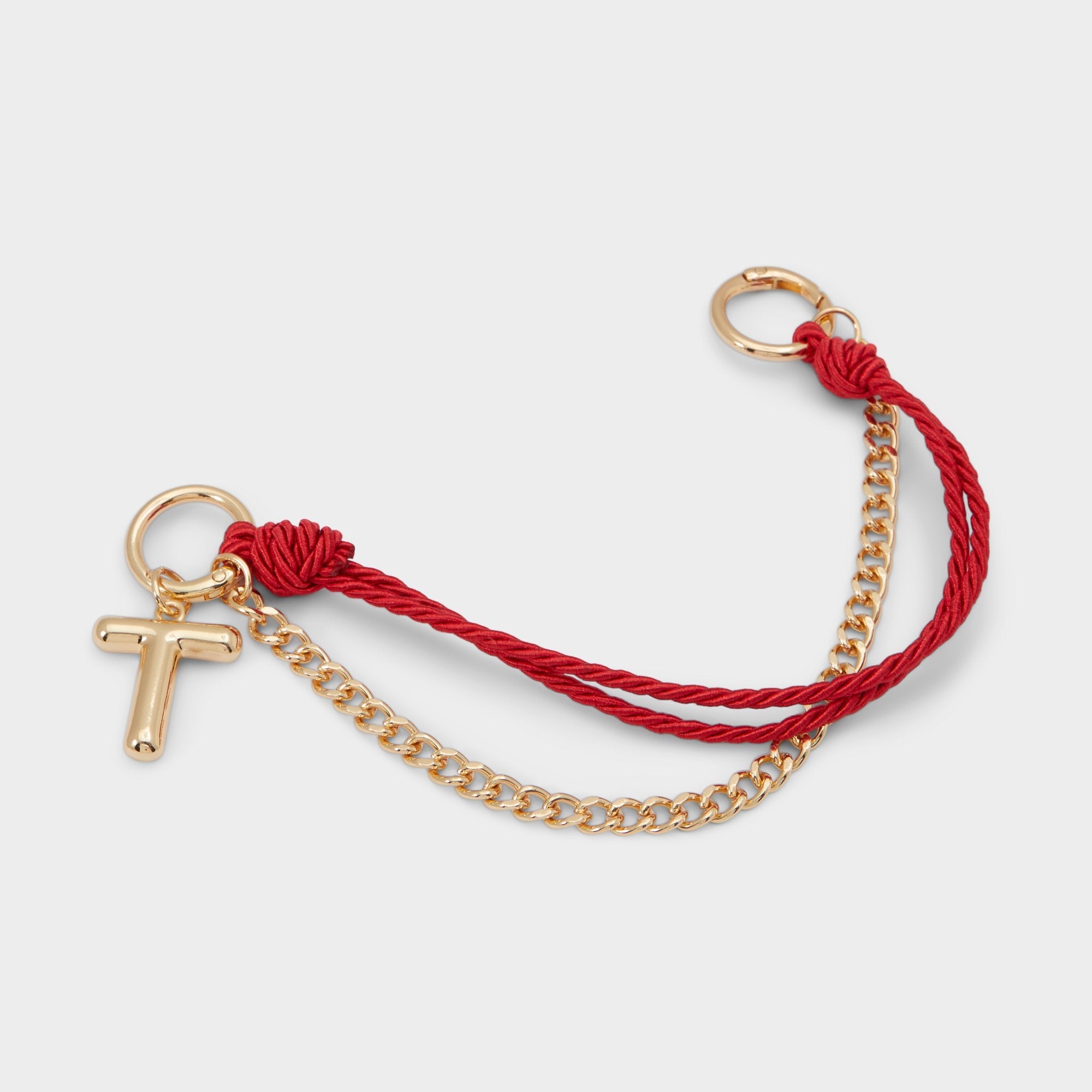 Alphabet Medium Yellow Women's Bag Charms & Keychains - Bag charm
