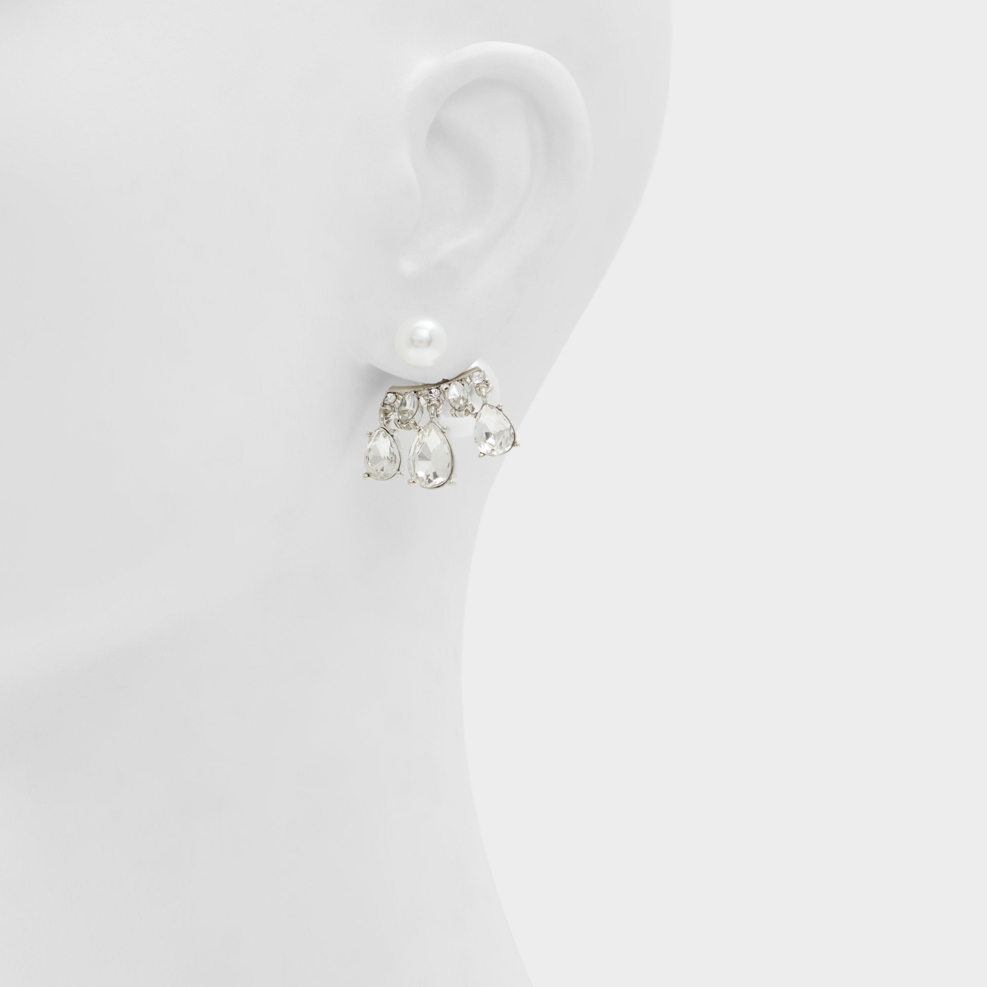 Olililith Silver/Clear Multi Women's Earrings - Earrings