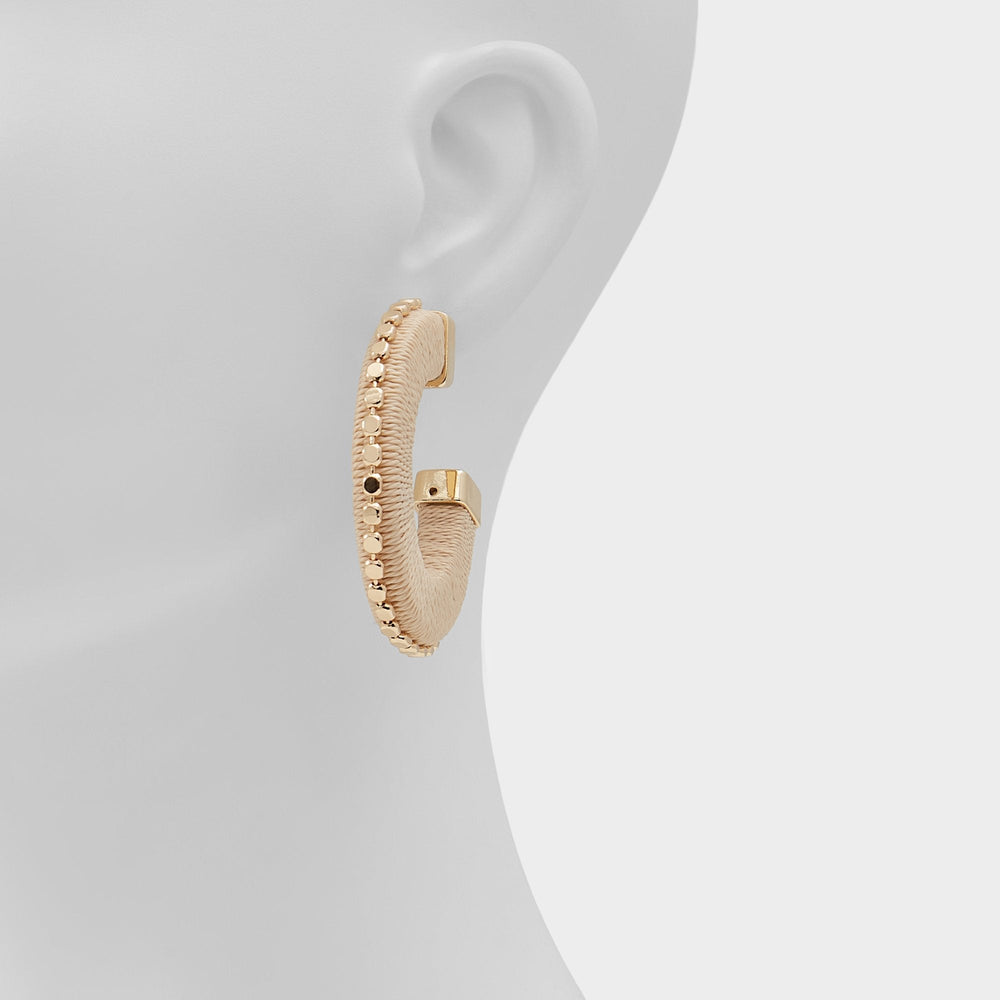 Terraa Beige Women's Earrings -