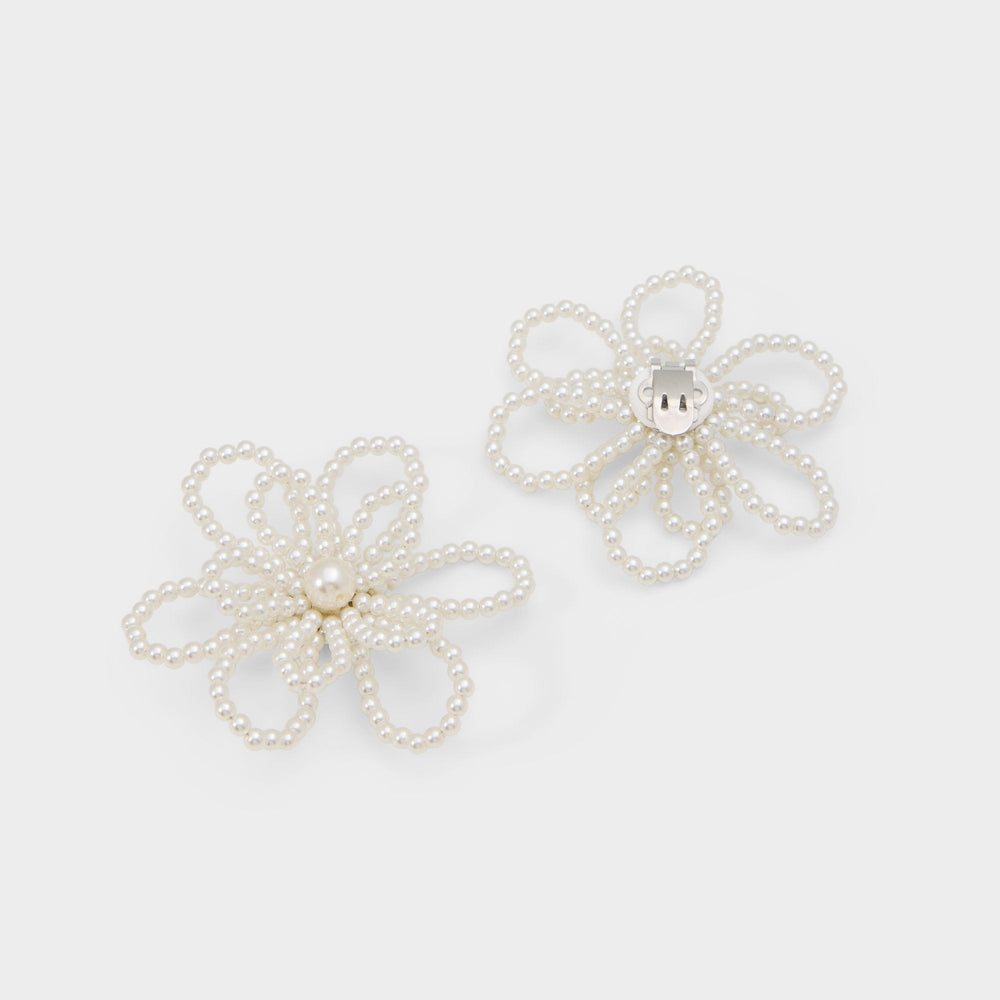 Flowerclip in Ice - Decorative shoe clip