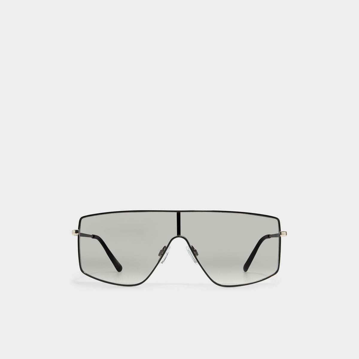 Priren Black/Gold Multi Women's Shield - Shield sunglasses