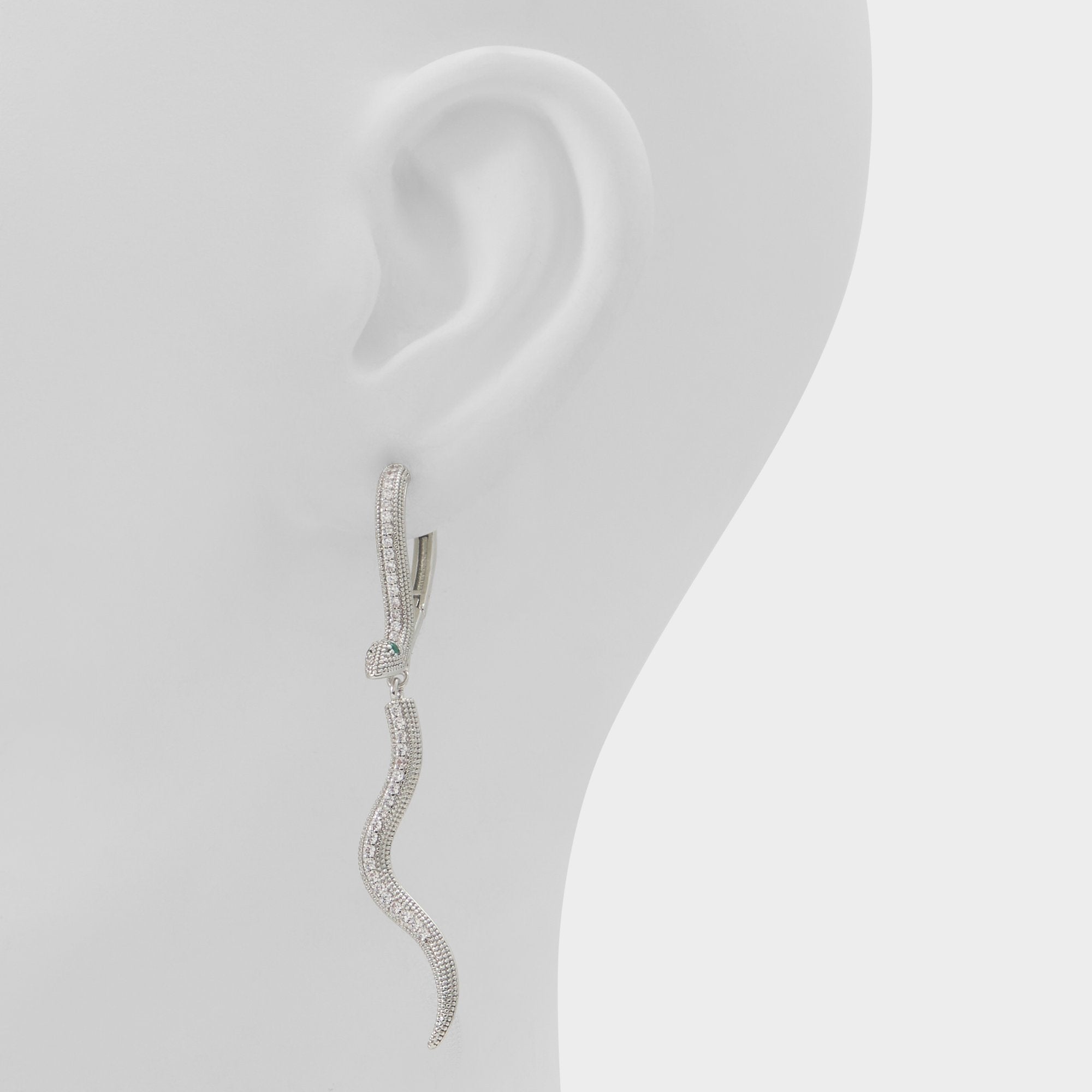 Slytheria in Silver Clear Multi - Earrings