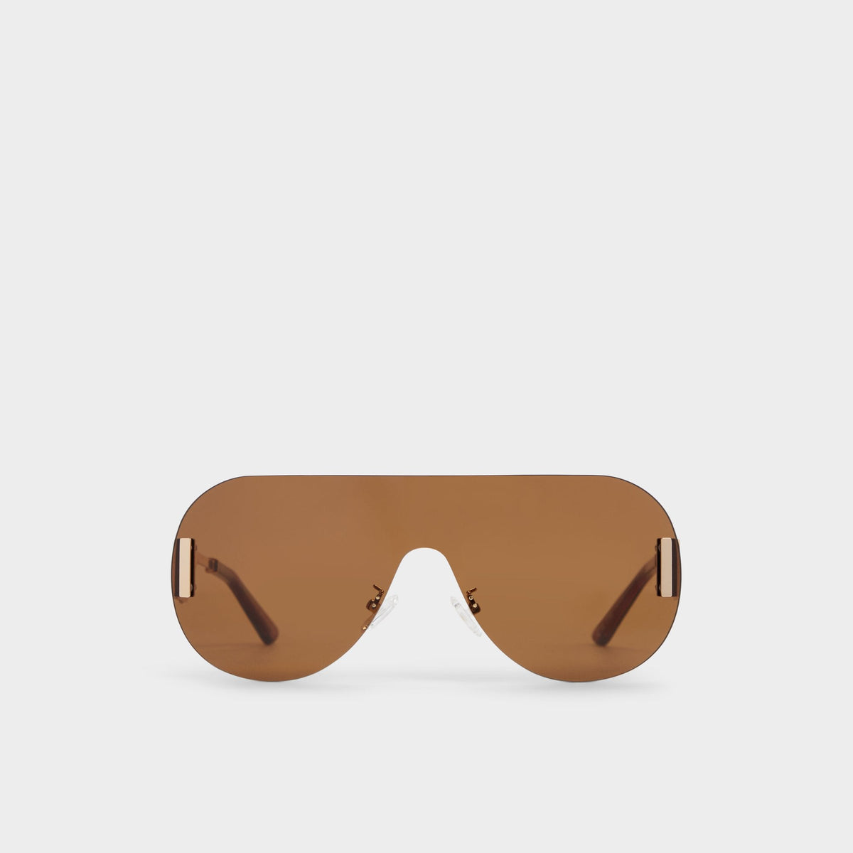 Agrocan Brown Women's Shield - Shield sunglasses