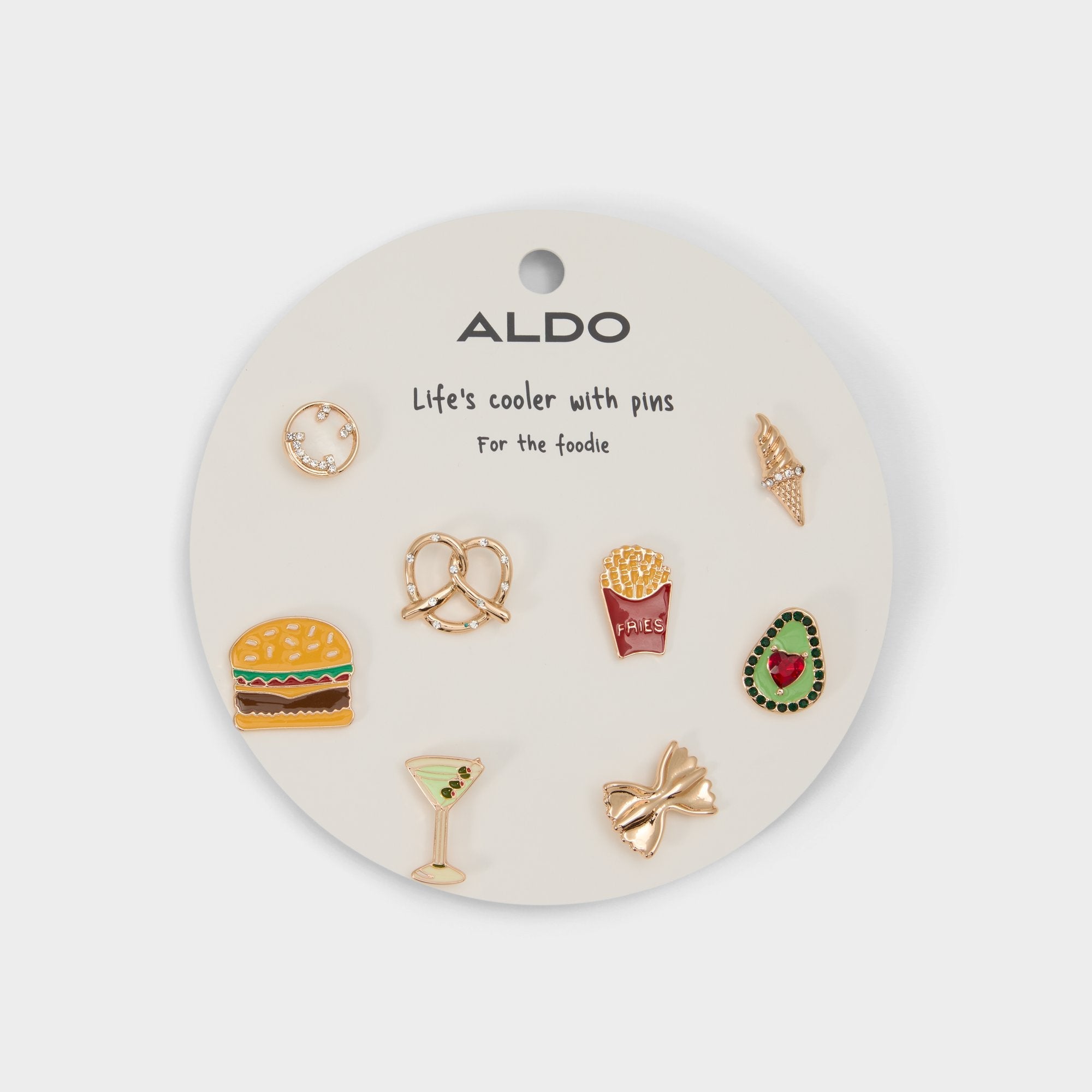Foodie Bright Multi Women's Accessories - Decorative pins
