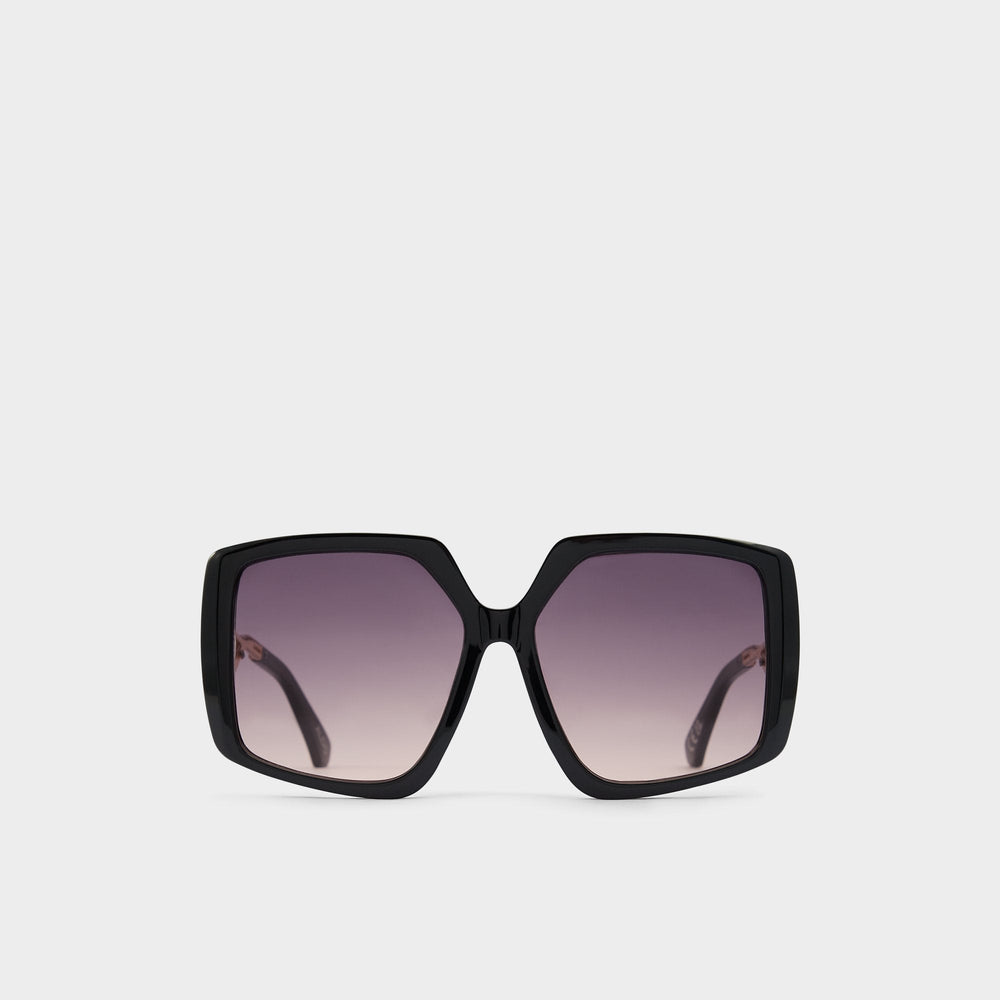 Asya Black/Gold Multi Women's Square - Square sunglasses