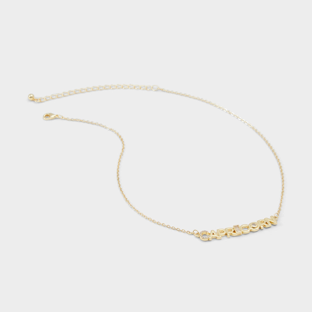 Starsigns Yellow Women's Cubic Zirconia - Necklace