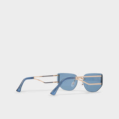 Delalle Gold Women's Square - Square sunglasses
