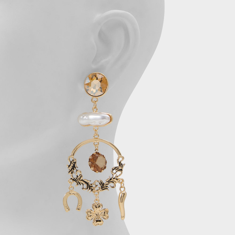 Chances in Champagne - Chandelier earrings