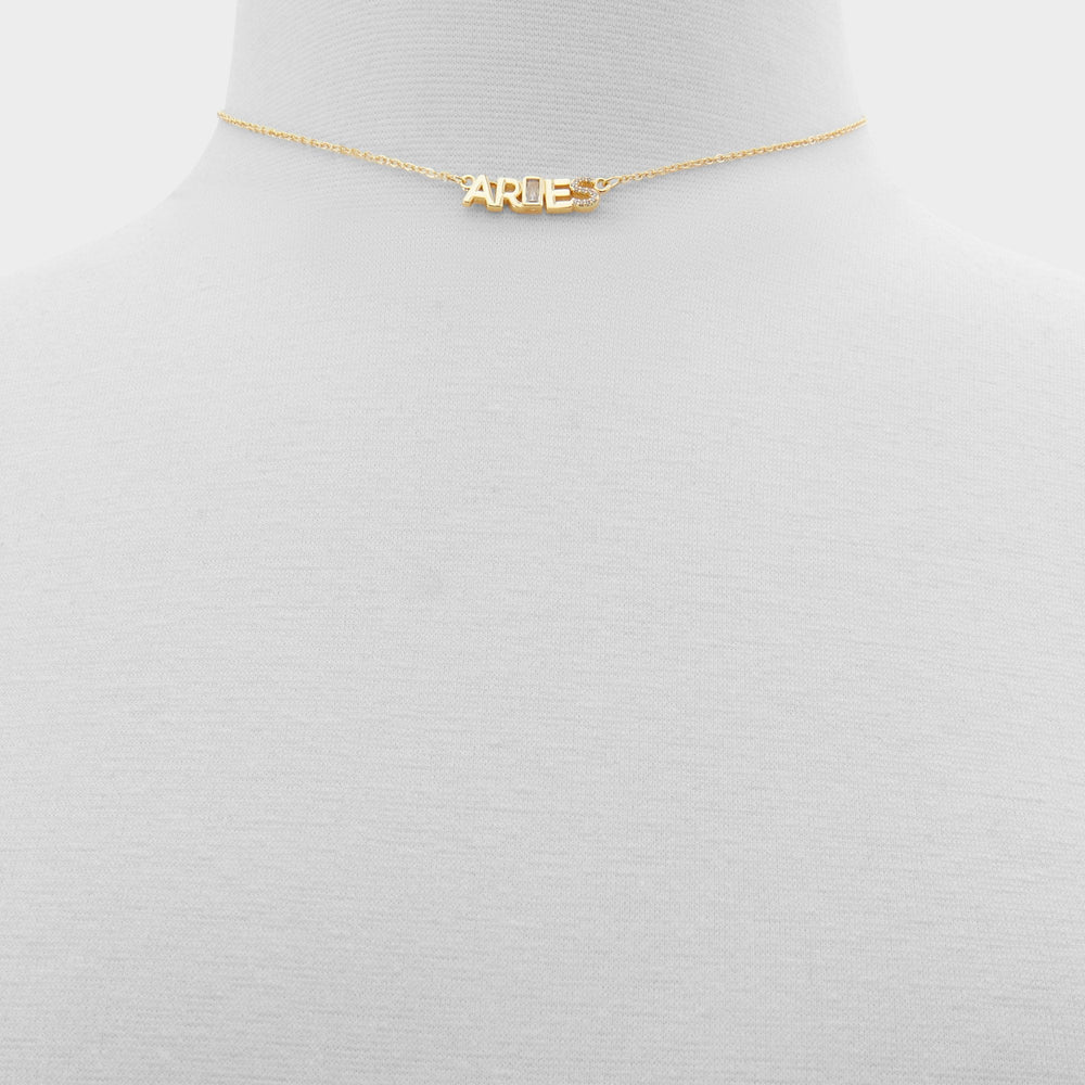 Starsigns Dark Yellow Women's Cubic Zirconia - Necklace