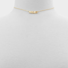 Starsigns Dark Yellow Women's Cubic Zirconia - Necklace
