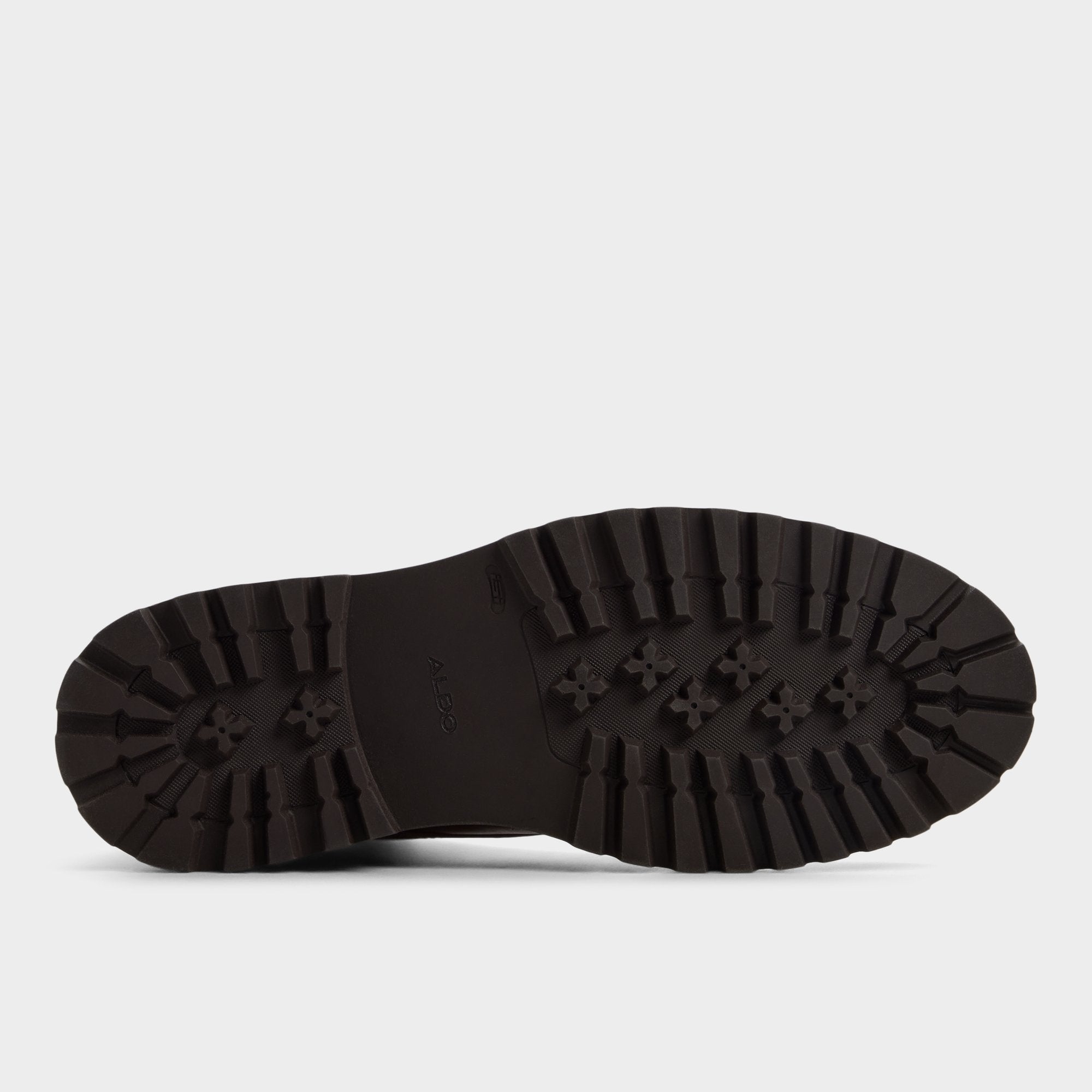 Draco in Cognac - Combat boot, Lug sole