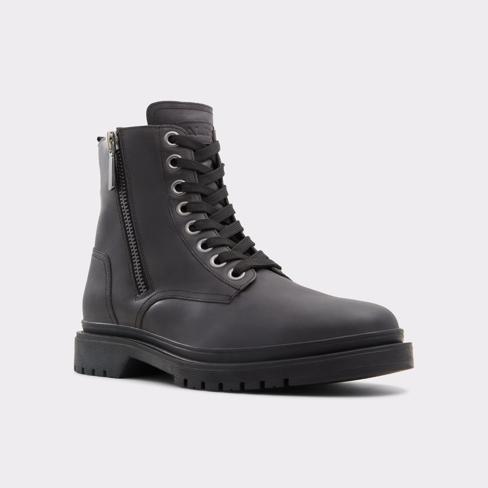 Roby Open Black Men's Lace-up boots - Lace-up boot, Lug sole