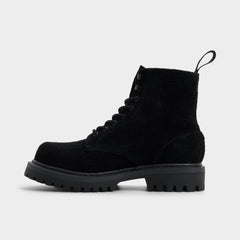 Doublezero in Black - Combat boot, Lug sole