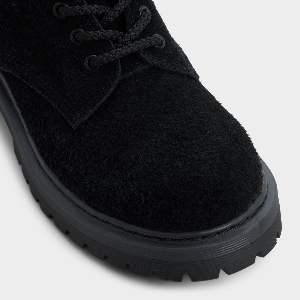Doublezero in Black - Combat boot, Lug sole