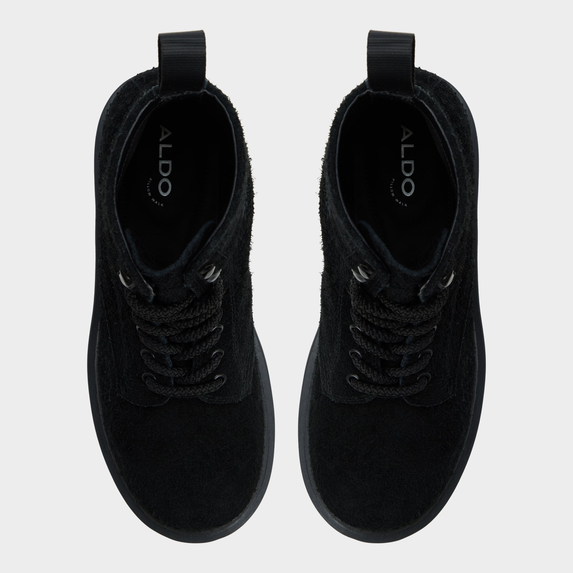 Doublezero in Black - Combat boot, Lug sole