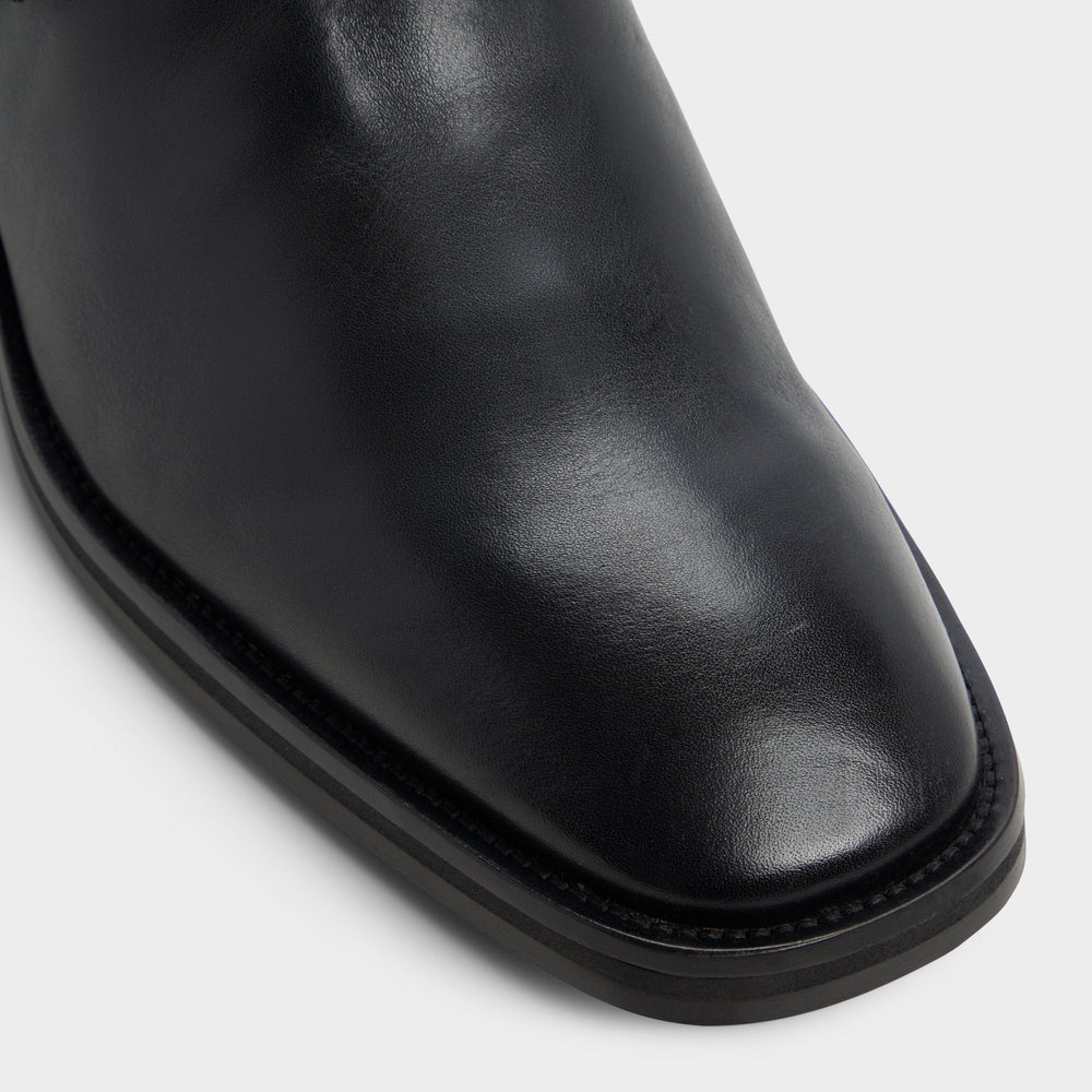 Marcos in Black - Ankle boot, Block heel