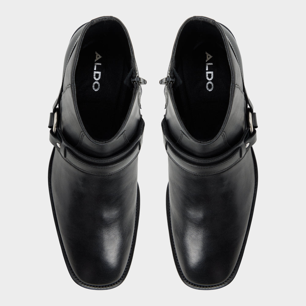 Marcos in Black - Ankle boot, Block heel