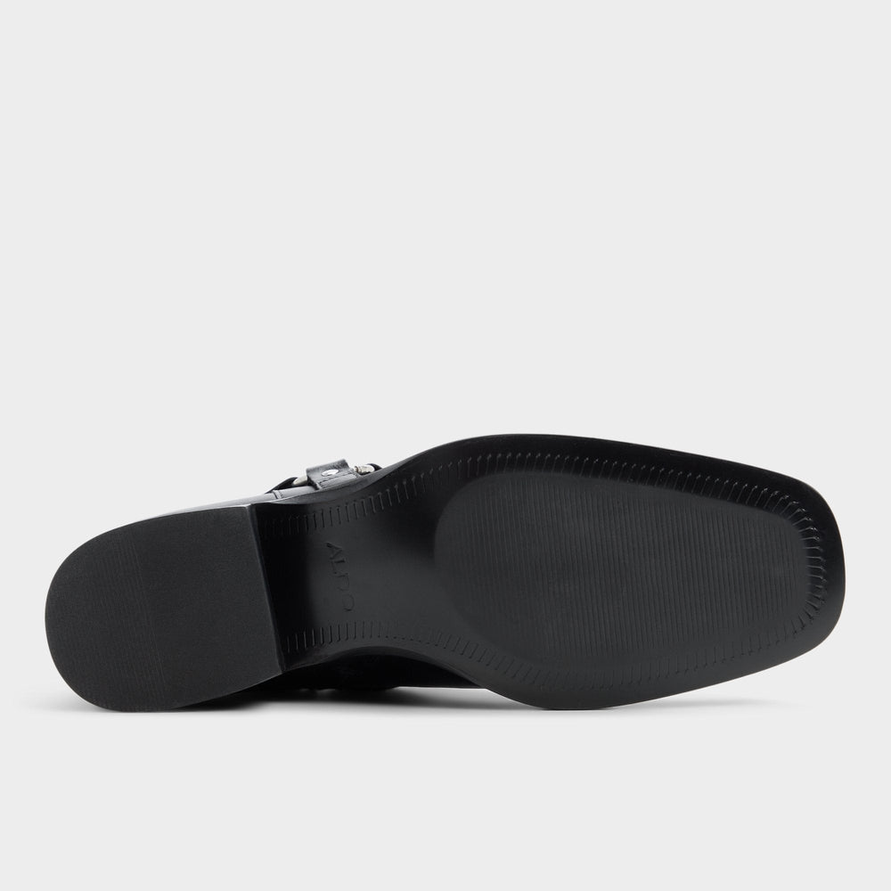 Marcos in Black - Ankle boot, Block heel