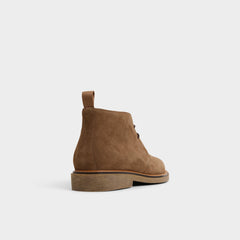 Jefrey Dark Brown Leather Suede Men's Chukka boots - Chukka boot