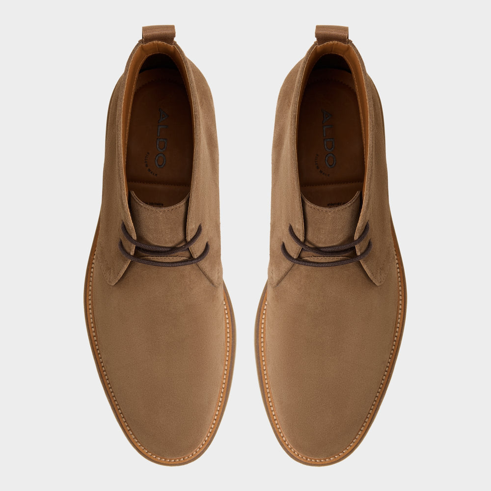 Jefrey Dark Brown Leather Suede Men's Chukka boots - Chukka boot