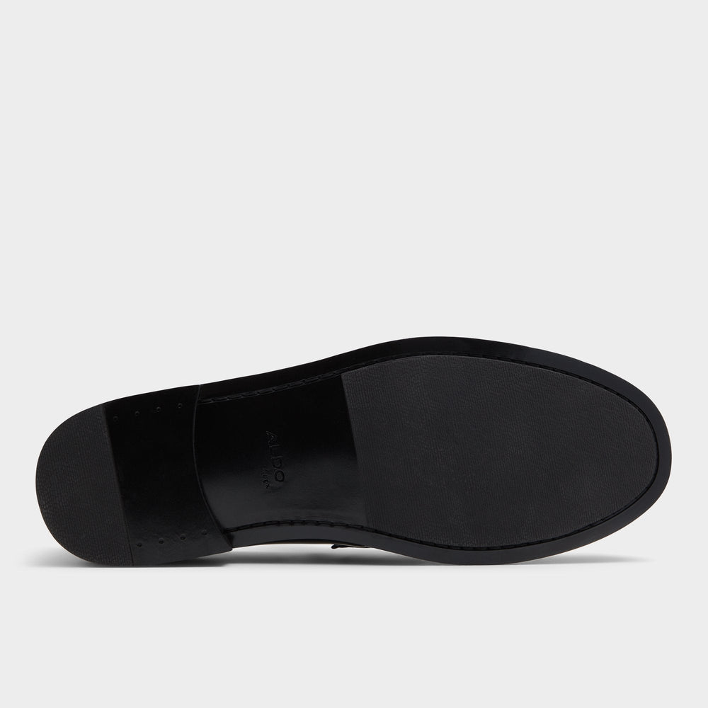 Kieran Black/White Men's Dress Shoes - Loafer