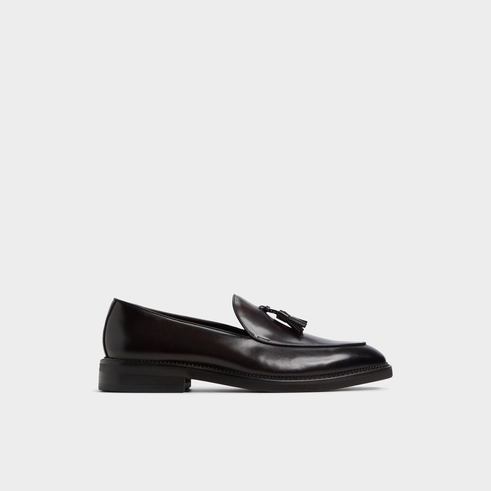 Portos Dark Brown Men's Dress Shoes - Loafer