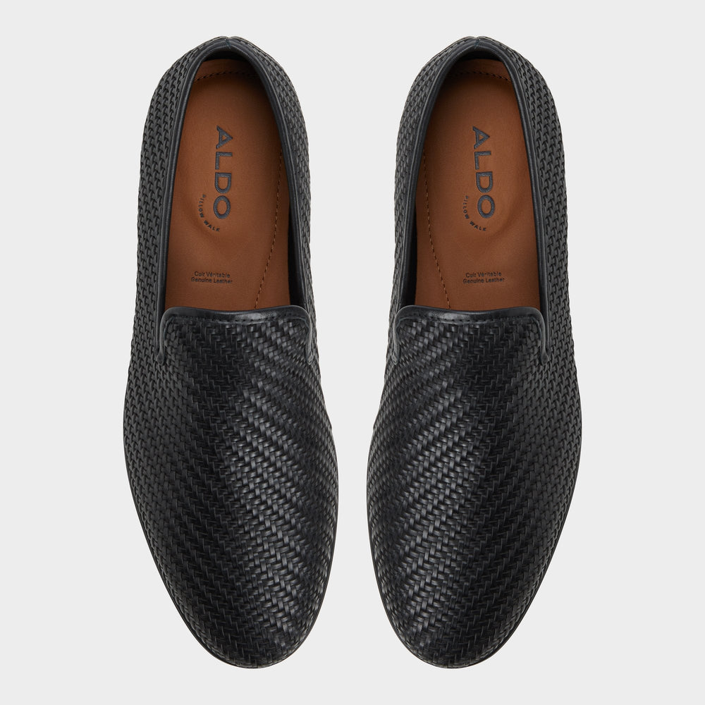 Rimini Black Men's Dress Shoes - Loafer