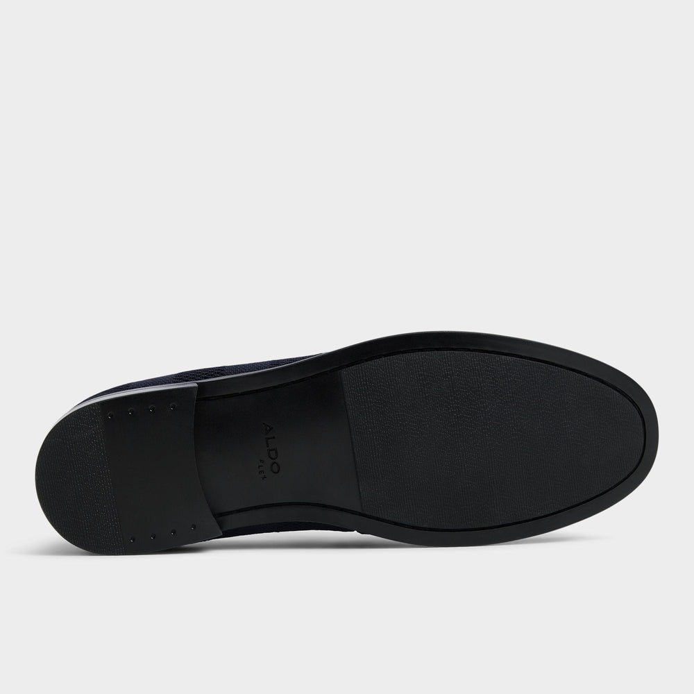 Hawley Navy Men's Dress Shoes - Loafer