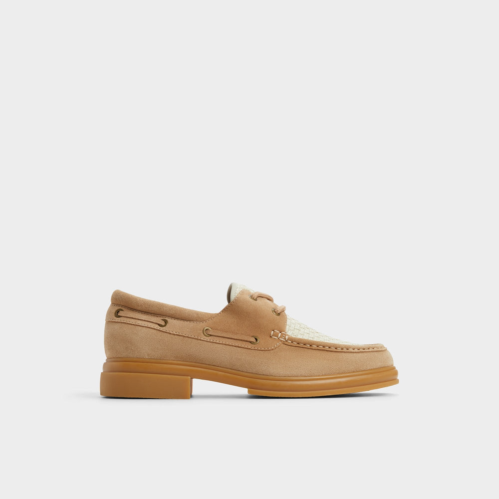 Seaexplorer Beige Men's Dress Shoes - Boat shoe