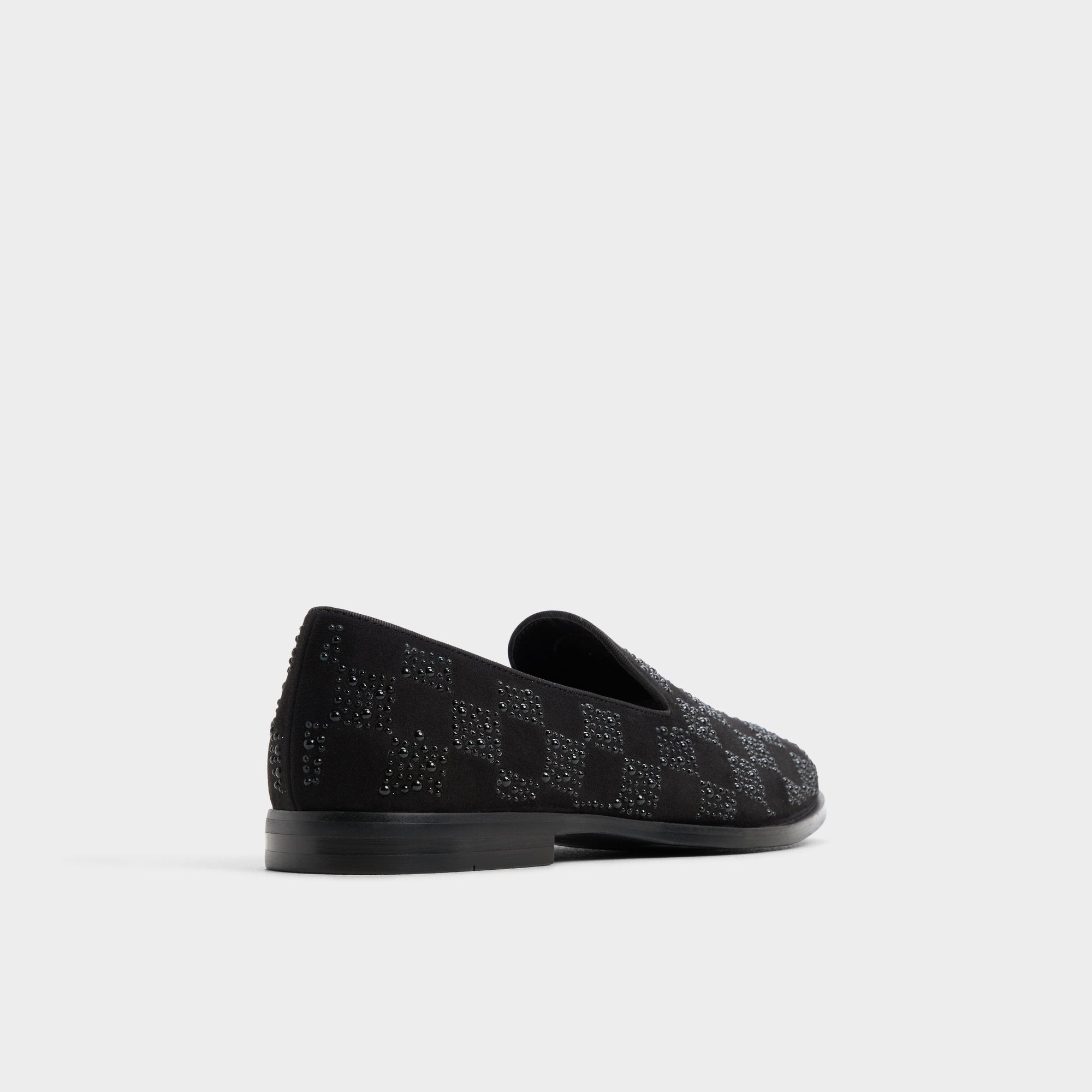 Casino Other Black Synthetic Textured Men's Dress Shoes - Loafer
