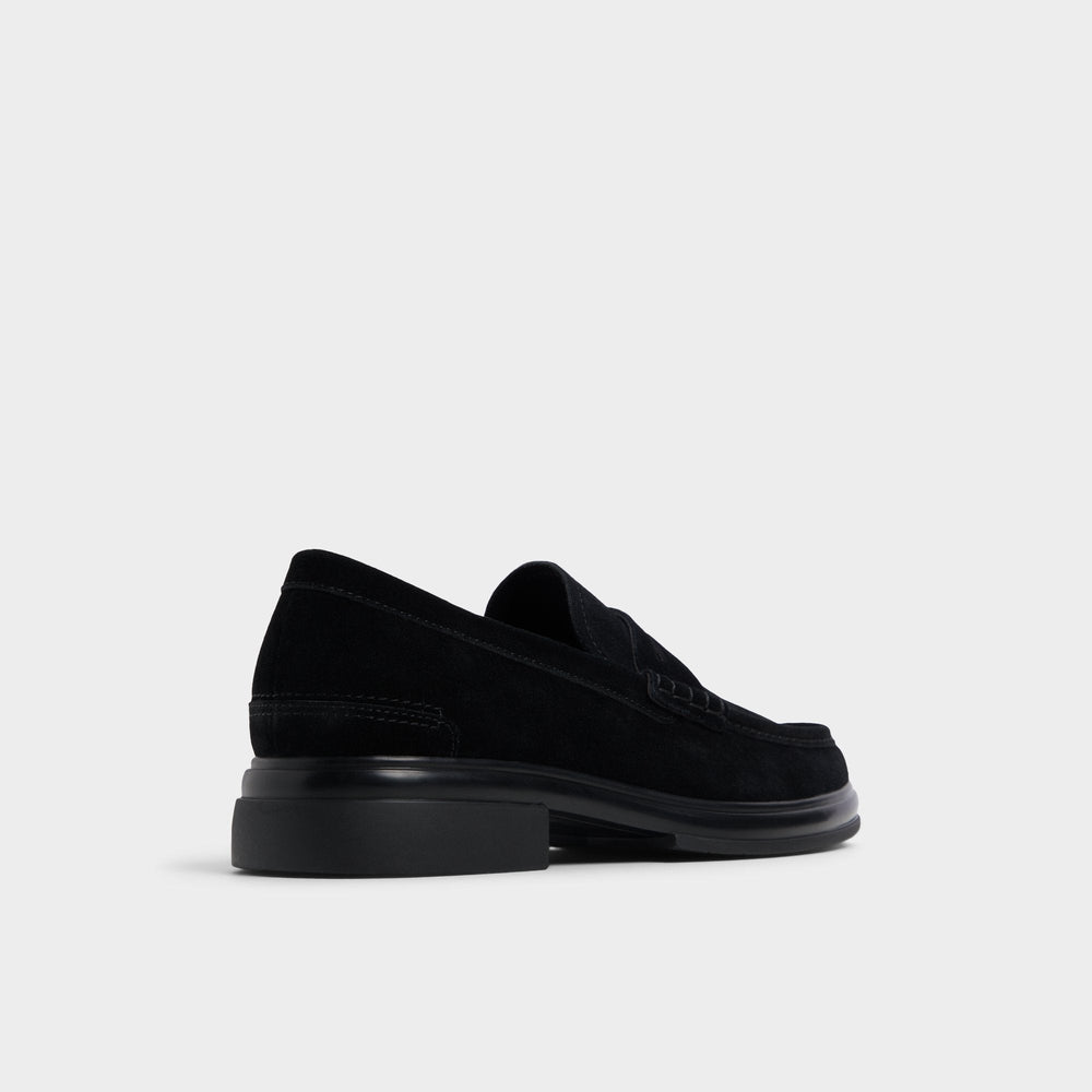 Tucker Black/Black Men's Dress Shoes - Loafer