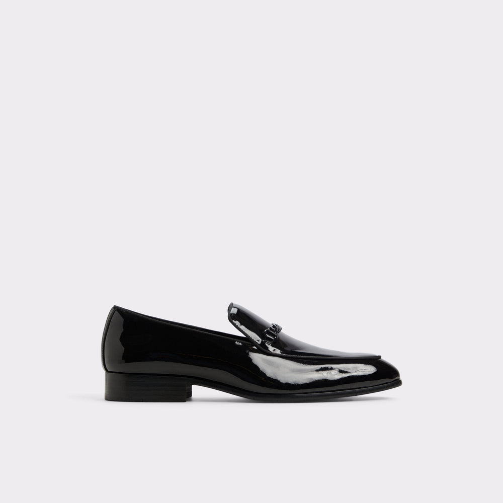 Umo Black Men's Dress Shoes - Loafer