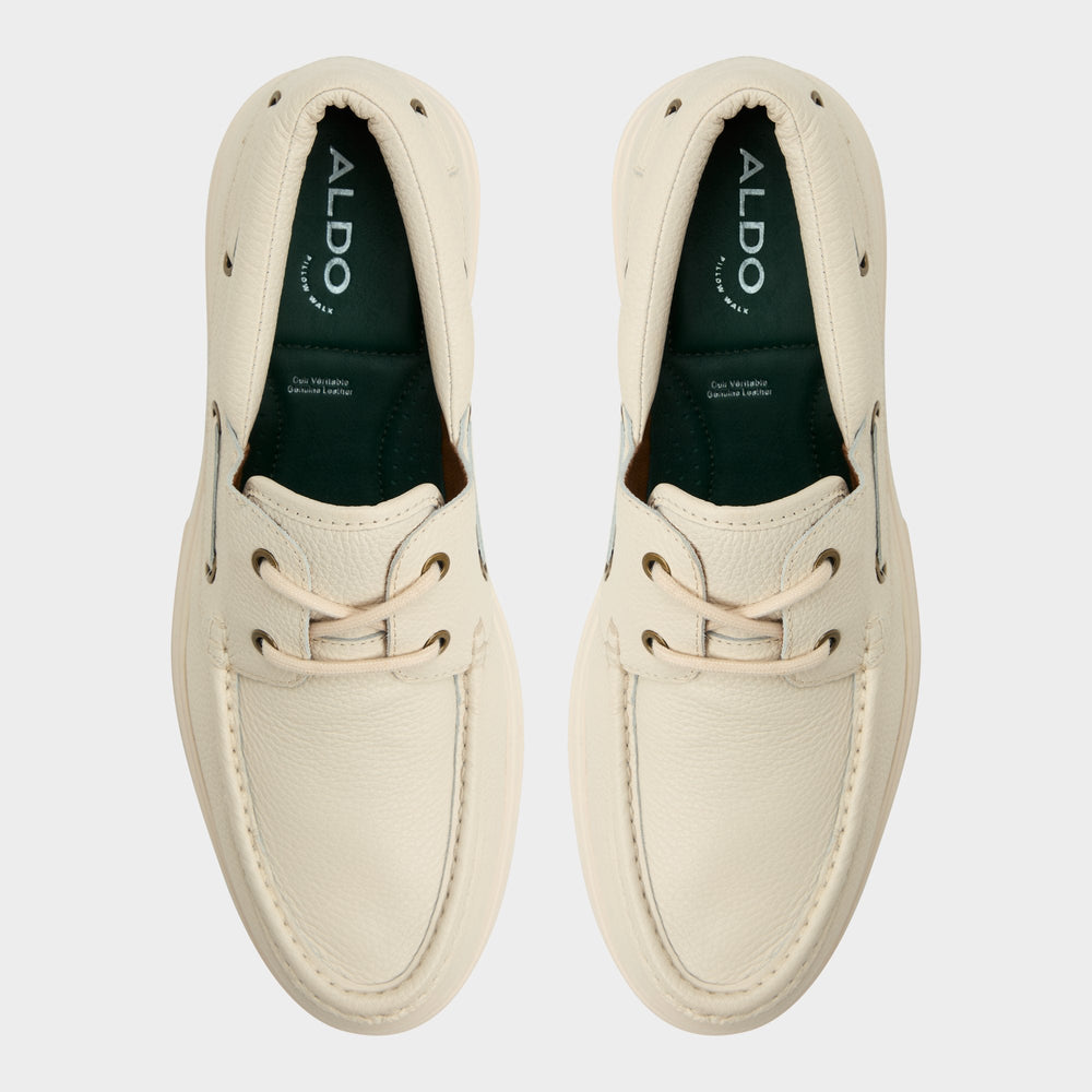 Seaexplorer Ivory Men's Dress Shoes - Boat shoe