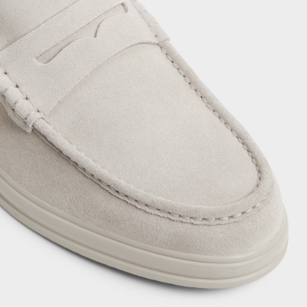 Tucker Light Grey Men's Dress Shoes - Loafer