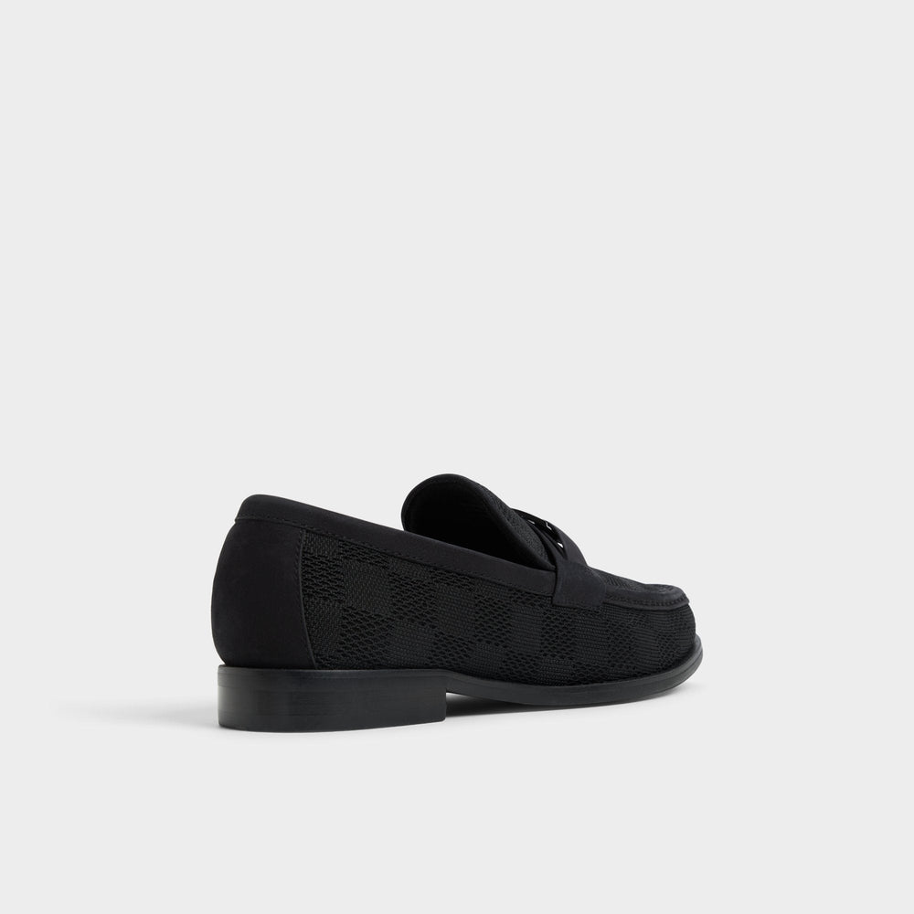 Hawley Black Men's Dress Shoes - Loafer