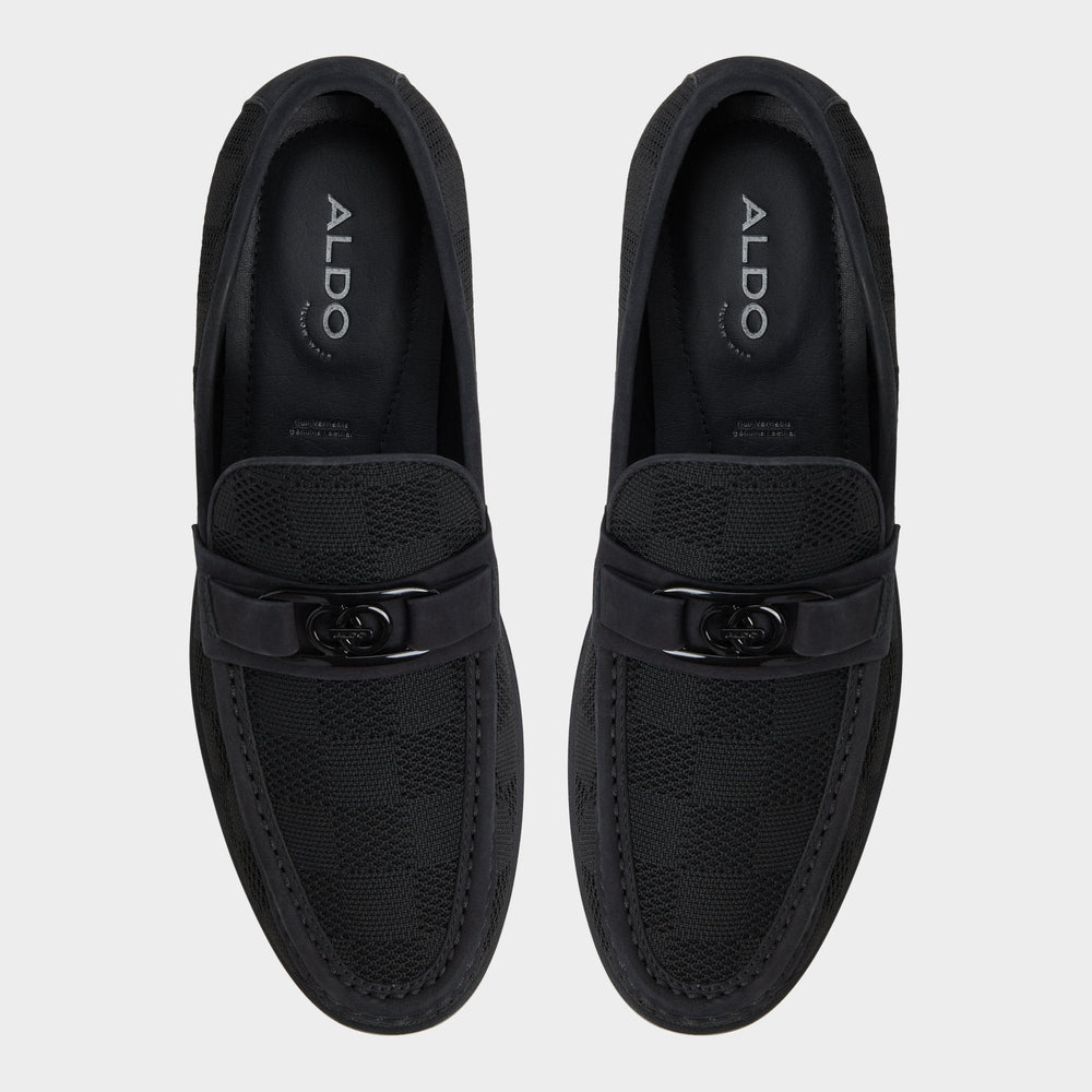 Hawley Black Men's Dress Shoes - Loafer