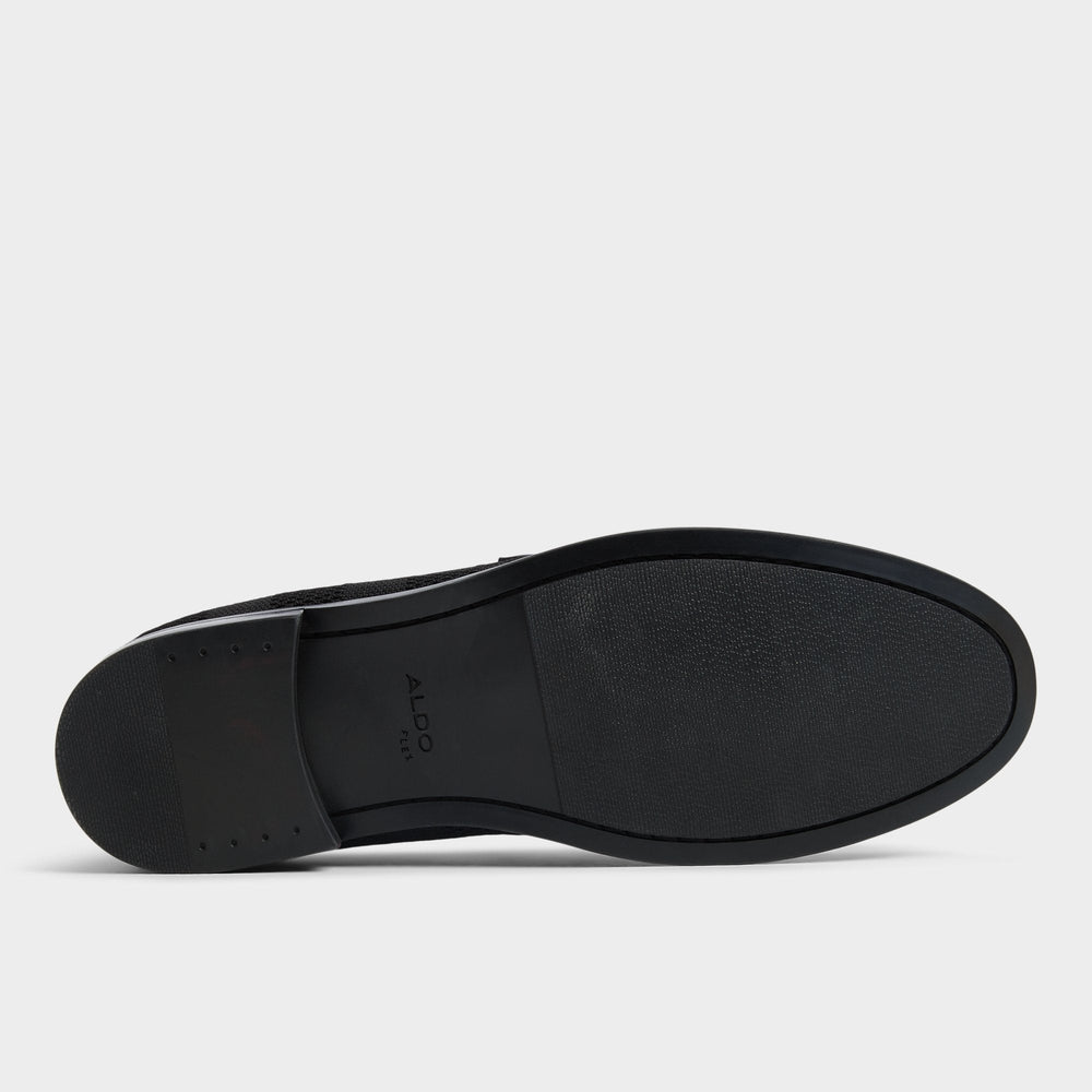 Hawley Black Men's Dress Shoes - Loafer