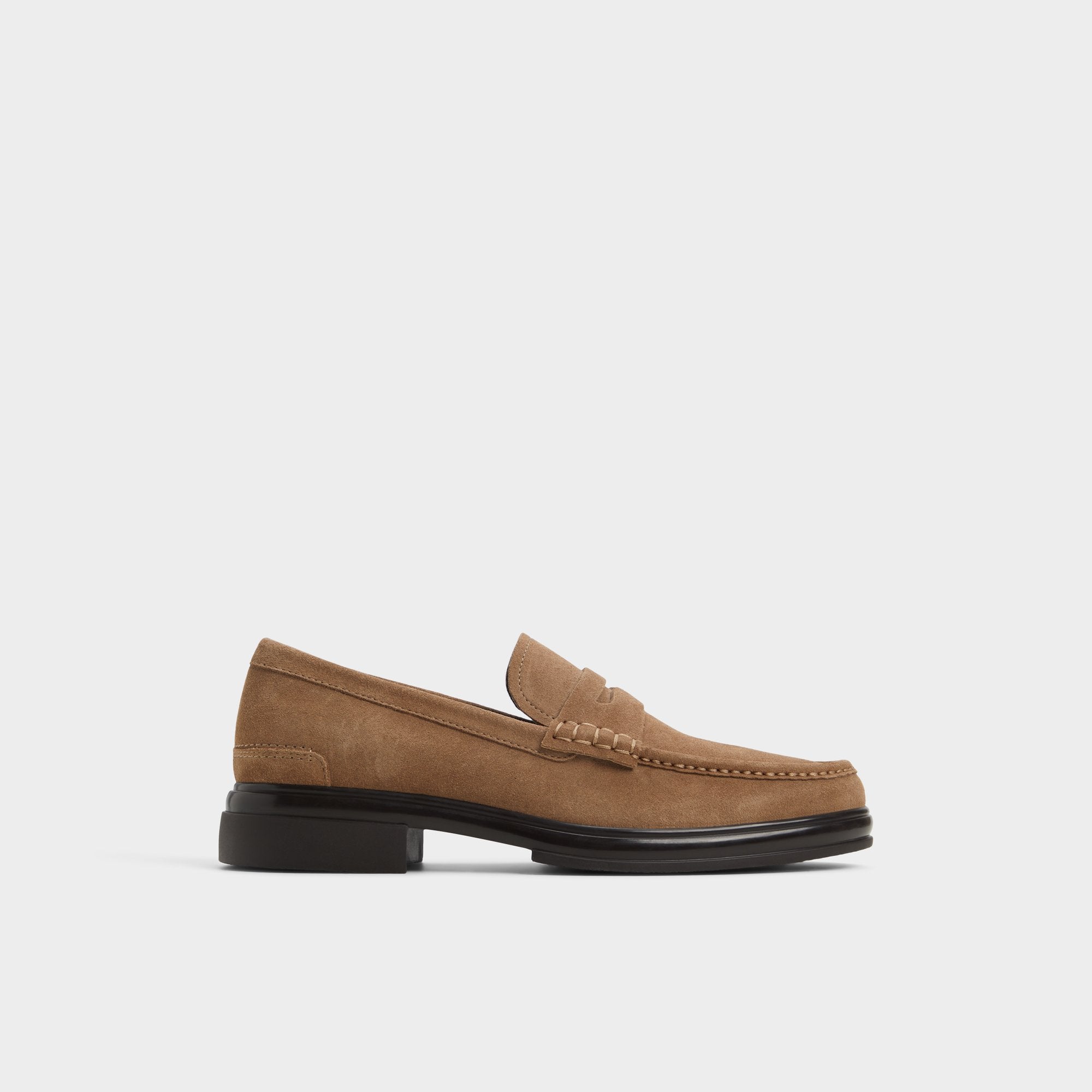 Tucker Other Brown Leather Suede Men's Dress Shoes - Loafer