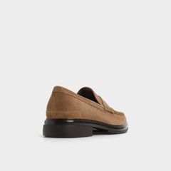 Tucker Other Brown Leather Suede Men's Dress Shoes - Loafer