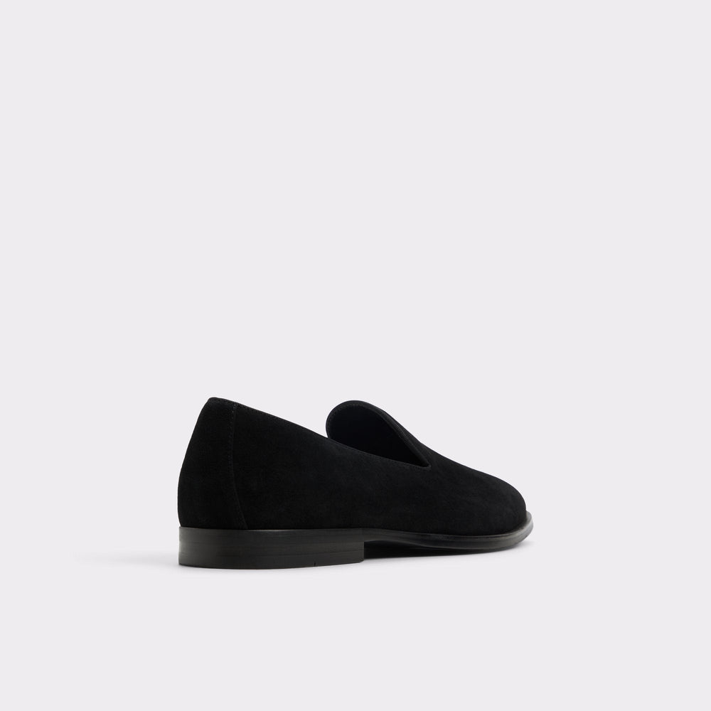Casino Other Black Leather Suede Men's Dress Shoes - Loafer