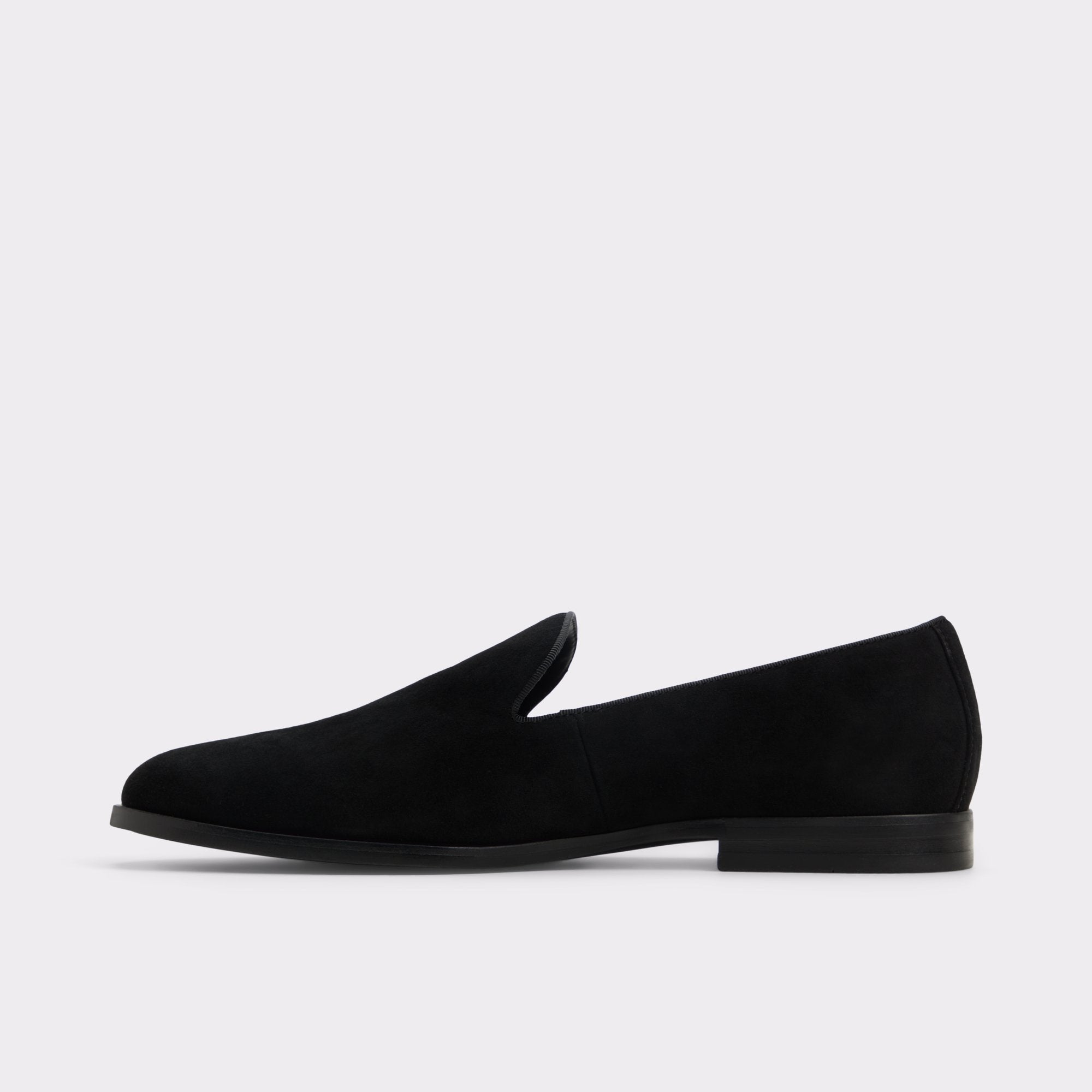 Casino Other Black Leather Suede Men's Dress Shoes - Loafer