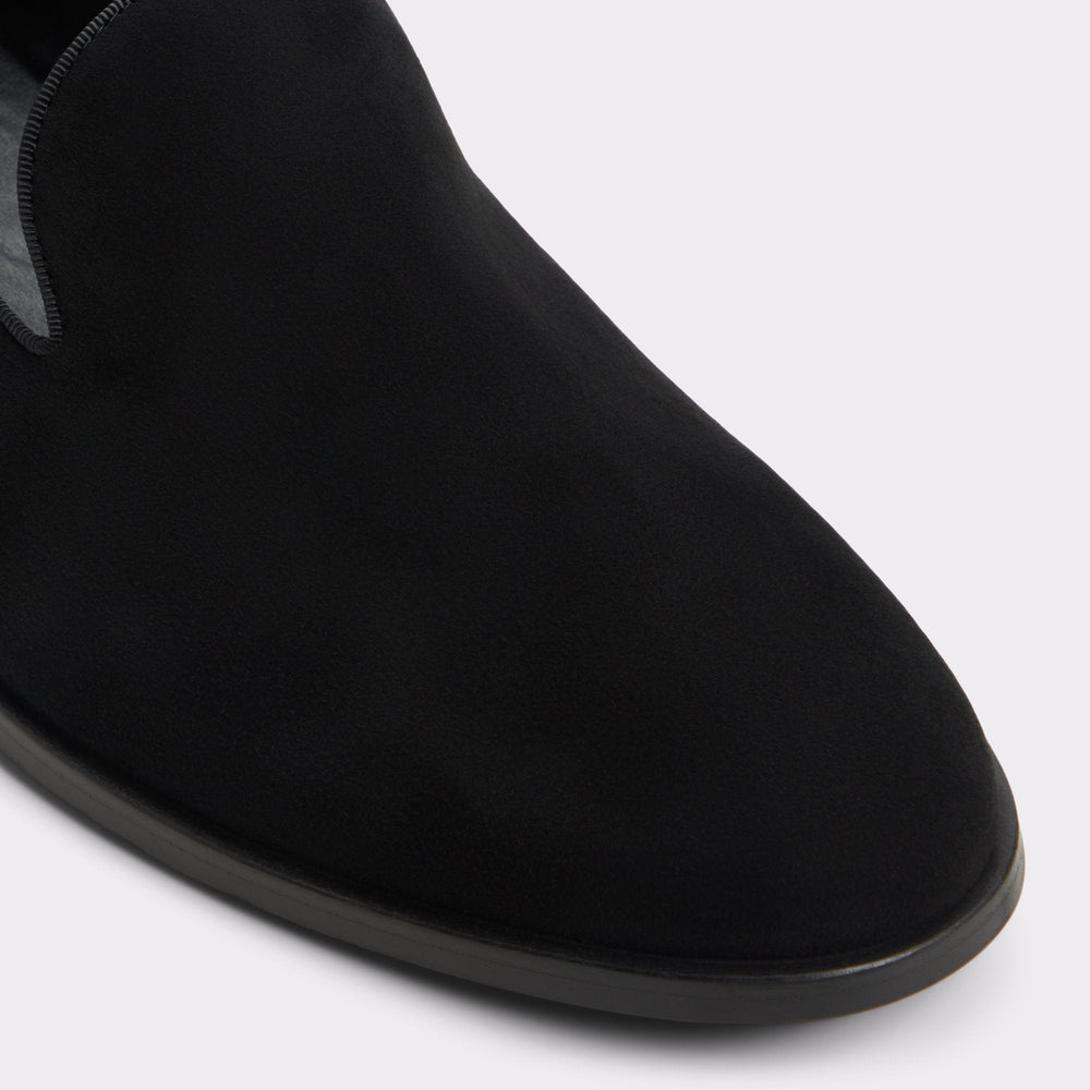 Casino Other Black Leather Suede Men's Dress Shoes - Loafer