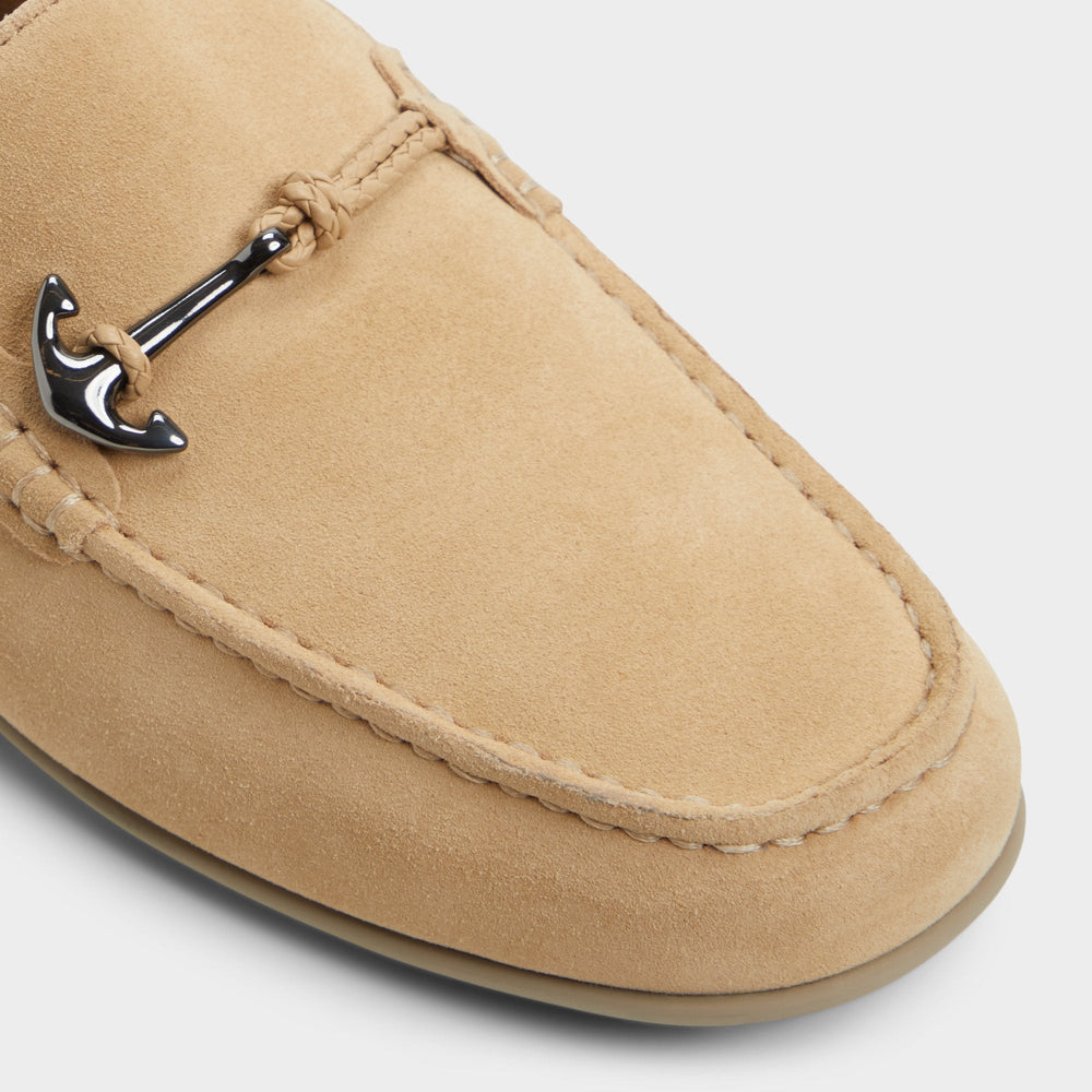 Wilbart Beige Men's Casual Shoes - Driving shoe