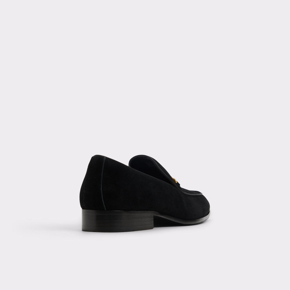 Umo Open Black Men's Dress Shoes - Loafer