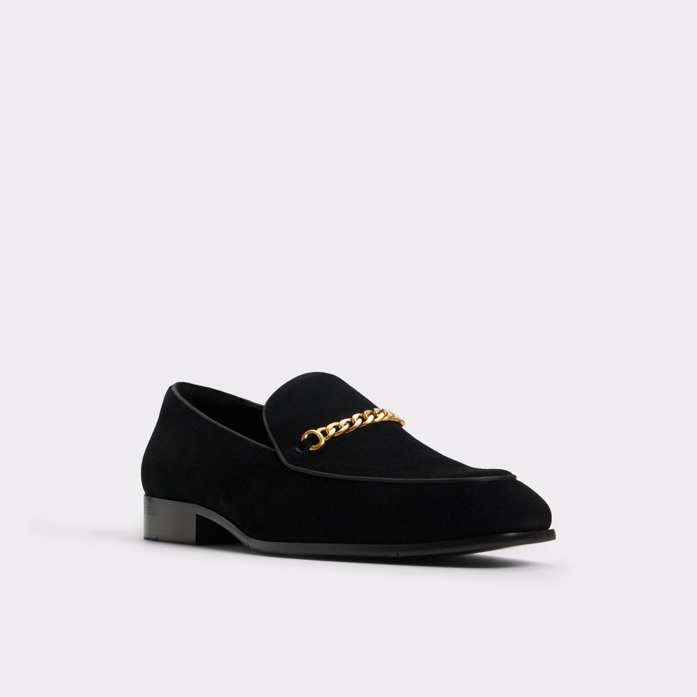 Umo Open Black Men's Dress Shoes - Loafer