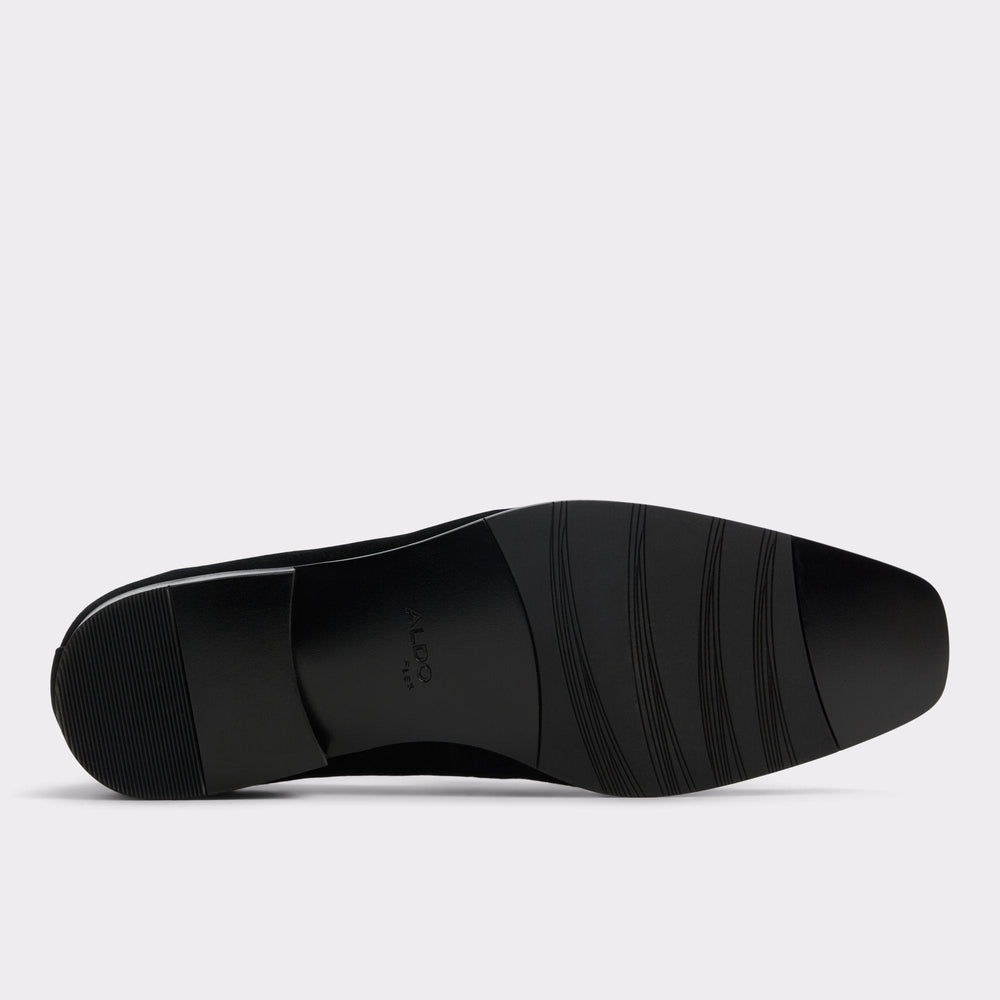 Umo Open Black Men's Dress Shoes - Loafer