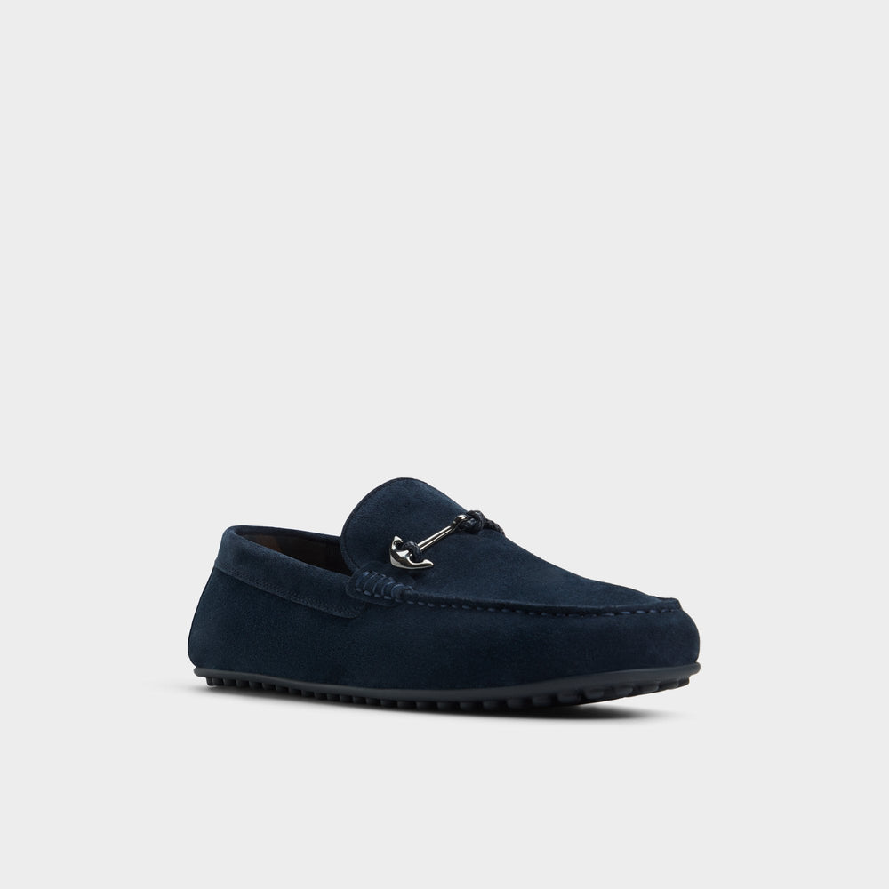 Wilbart Navy Men's Casual Shoes - Driving shoe