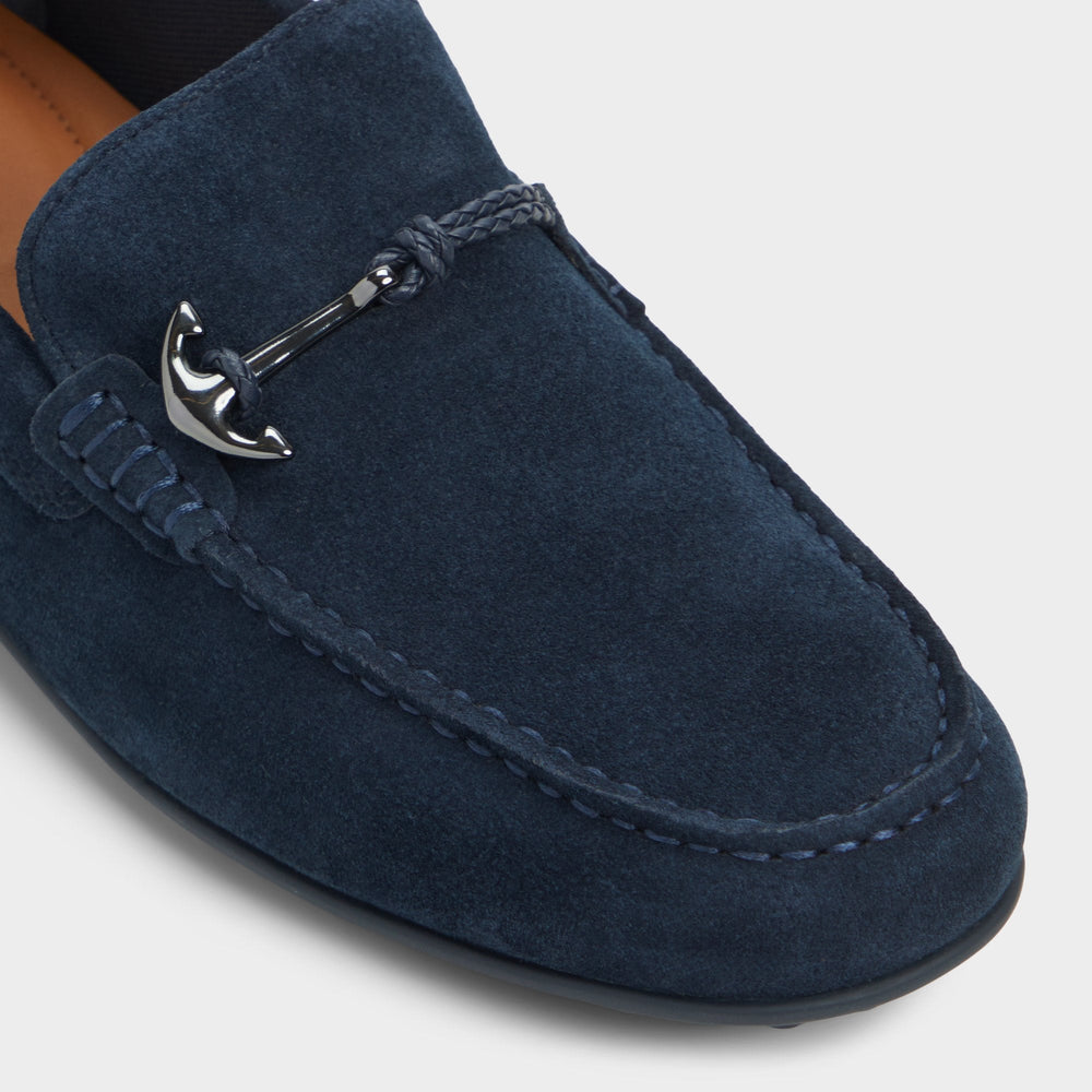 Wilbart Navy Men's Casual Shoes - Driving shoe