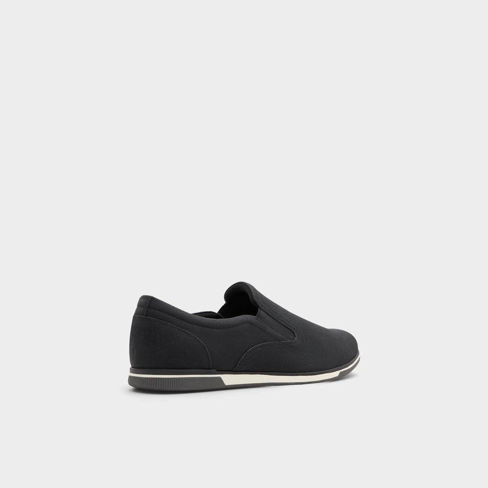 Braunbock in Black - Loafer
