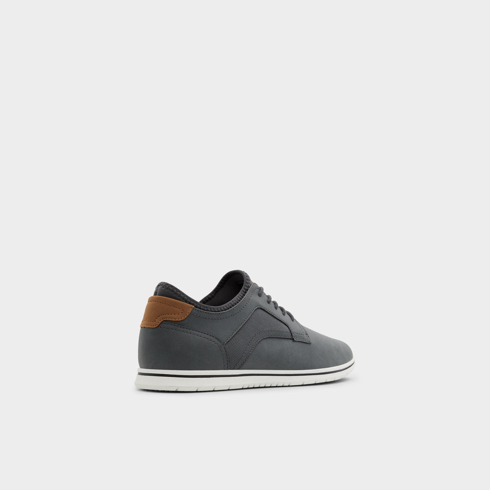 Drymos Dark Grey Men's Hybrid Shoes - Oxford shoe